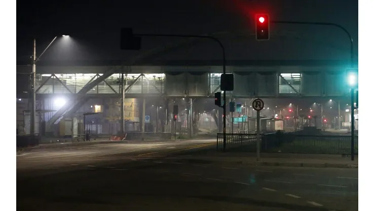 Ciudad en toque de queda