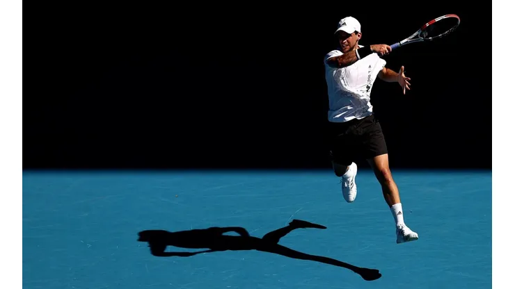 Thiem barrió con Dominik Koepfer en el Australian Open