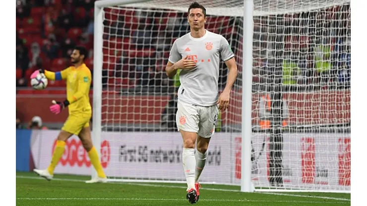 Lewandowski, la figura del Bayern en la semifinal del Mundial de Clubes 2020.