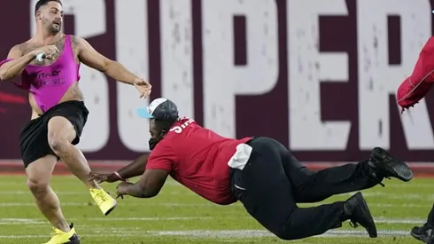Yuri Andrade invadió la cancha en el Super Bowl