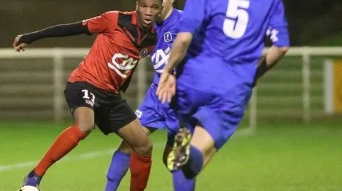 Isaac Droga tuvo un paso por la sub-19 de Guingamp.