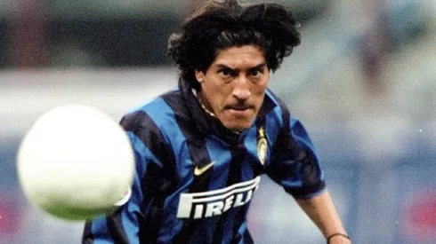 Iván Zamorano siempre se hizo notar en su paso por Inter de Milán.