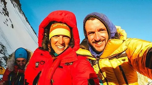 Juan Pablo Mohr antes de subir el K2