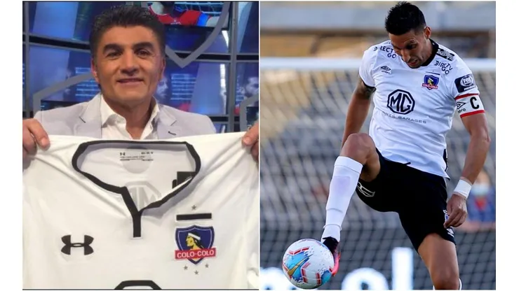 Fernando Astengo le pegó a Juan Manuel Insaurralde en su hora del adiós de Colo Colo.