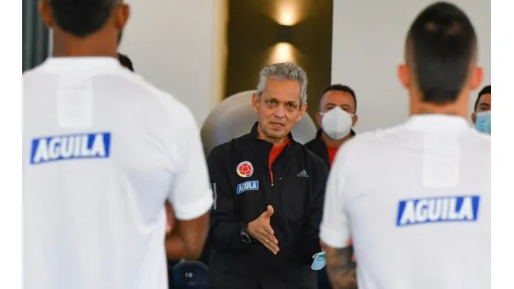 Reinaldo Rueda al mando de la selección colombiana