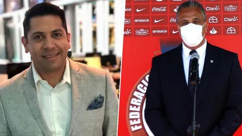 El periodista disparó contra el presidente de la ANFP.
