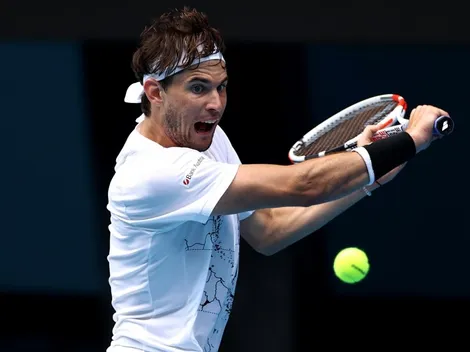 Thiem lo pasa mal en Australia sin Massú: "Extraño mucho a Nico"