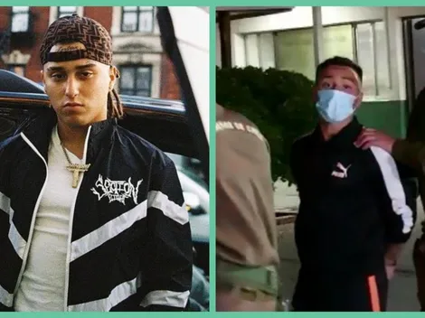 Pablo Chill-E fue detenido por Carabineros