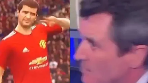 Roy Keane reacciona a su baile en FUT