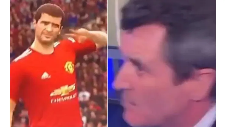 Roy Keane reacciona a su baile en FUT