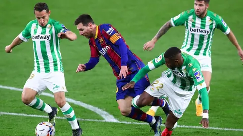 Lionel Messi viene de brillar en poco minutos frente al Betis.