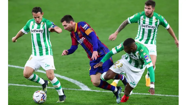 Lionel Messi viene de brillar en poco minutos frente al Betis.