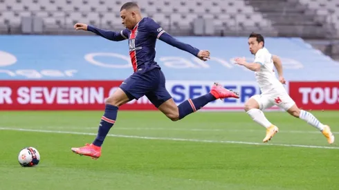 Kylian Mbappé corre como una gacela