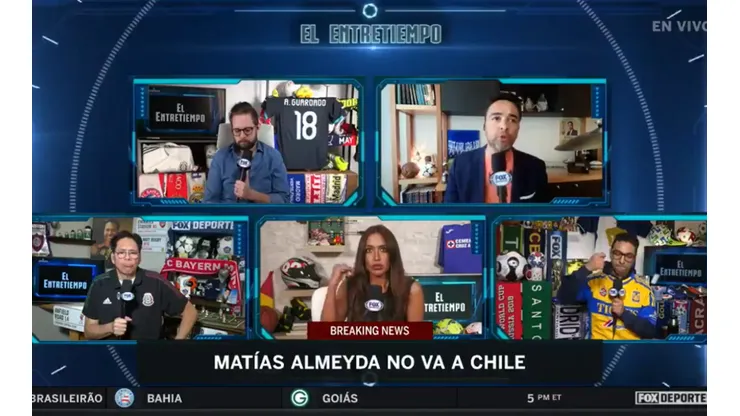 Fox Deportes al aire: llegaba Almeyda a Chile, pero se le cayó a la ANFP.
