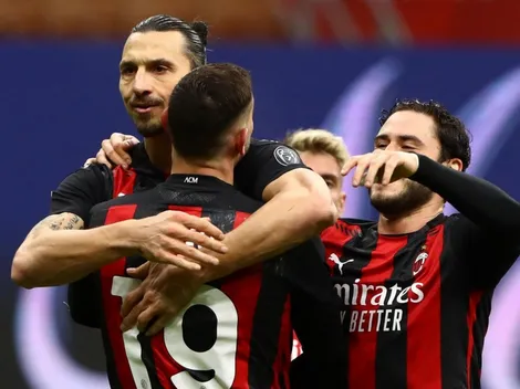 Milan golea al Crotone con doblete de Ibra y es líder de la Serie A