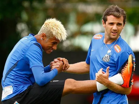 Montillo saluda a Neymar: "¿Quién es el viejo ahora?"