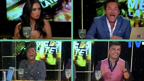 Los compañeros de Pamela Díaz en Me Late no pudieron contener las risas, ante la indiscreción de La Fiera.