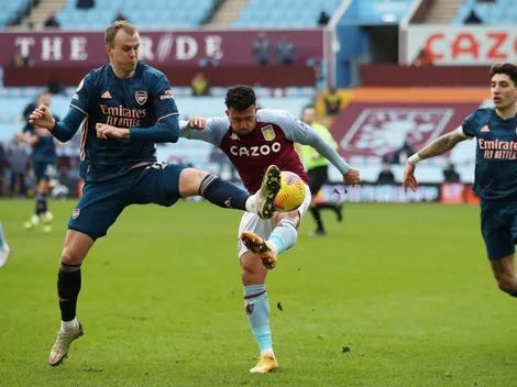 Arsenal sigue sin levantarse y ahora pierde ante Aston Villa