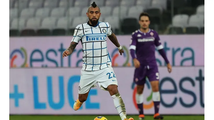 Arturo Vidal jugó apenas un tiempo
