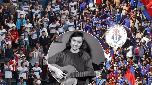 Violeta Parra es recordada en el fútbol chileno gracias a dos hinchadas