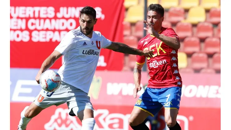 Pellicer le metió presión a la U previo al duelo con Unión Española
