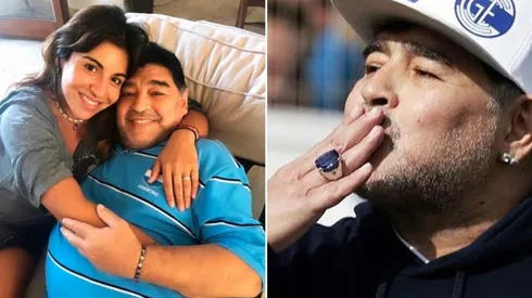 Gianinna, Diego Maradona y la polémica por el anillo.