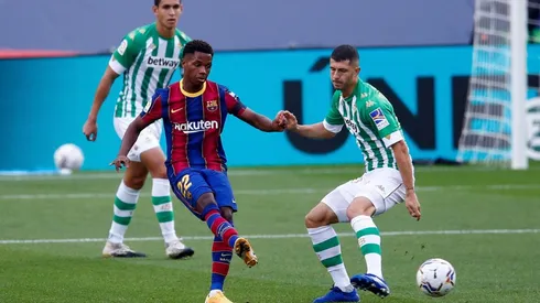 Ansu Fati brillaba con Barcelona al momento de su lesión.