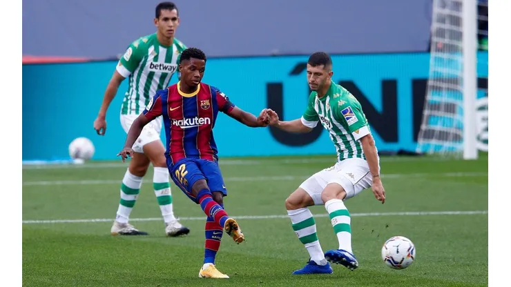 Ansu Fati brillaba con Barcelona al momento de su lesión.