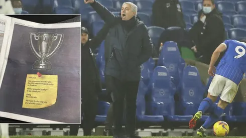 Mourinho se gana las burlas tras eliminación ante el Brighton