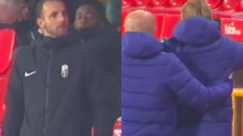 Soldado y Koeman nuevamente se pelearon en la cancha