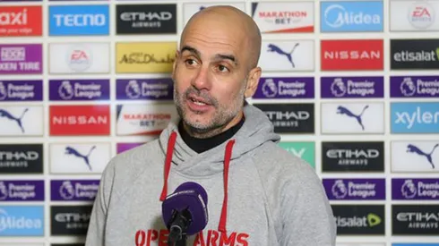 Pep Guardiola dejó confundidos a los reporteros con su respuesta