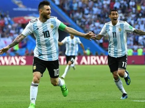 Di María sanguchito de palta: "Hay muchas posibilidades de Messi en el PSG"