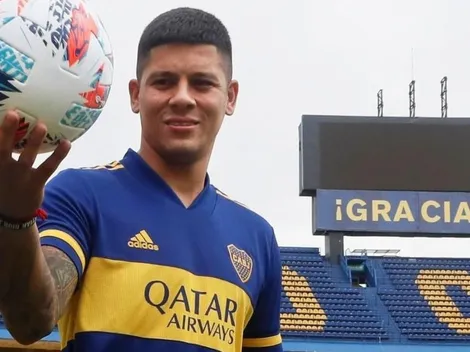 Rojo sufre molestias físicas en su primera práctica con Boca