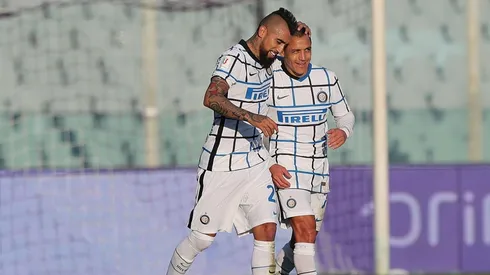 En el último encuentro entre el Inter y la Fiore, los lombardos se llevaron el triunfo con gol de Vidal incluido.