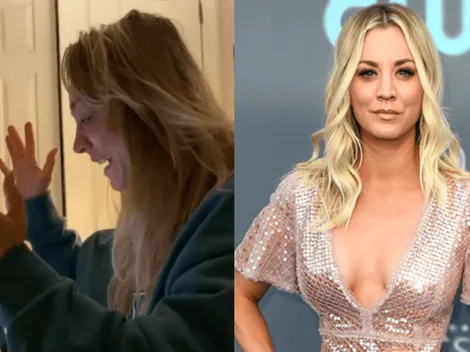 Kaley Cuoco celebra entre lágrimas su primera nominación a los Golden Globes