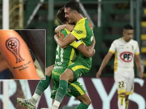 Verdugo de Coquimbo Unido se tatúa la Copa Sudamericana
