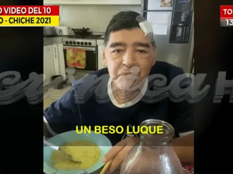Filtran uno de los últimos videos de Diego Maradona con vida