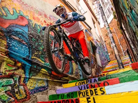 Dos chilenos participan en el Red Bull Monserrate Cerro Abajo