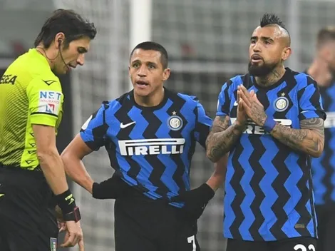 Alexis y Vidal suspendidos en la Copa Italia