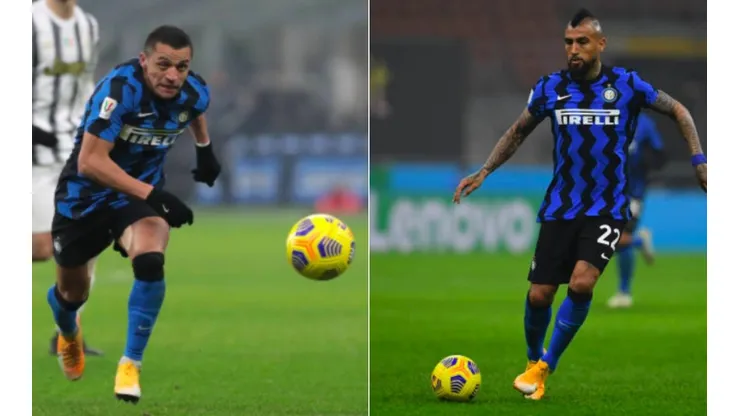 Conte golpeó la mesa por los chilenos del Inter de Milán