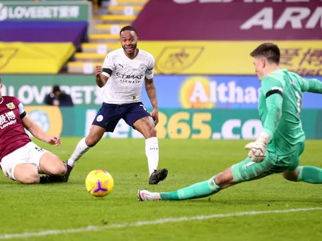 El puntero City derrota al Burnley y alcanza 13 triunfos en línea
