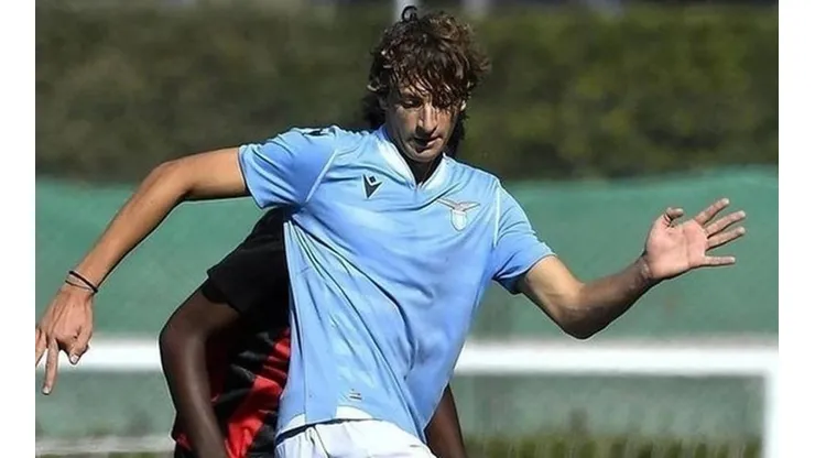 Romano Floriani Mussolini, bisnieto de Mussolini, juega en la Lazio.