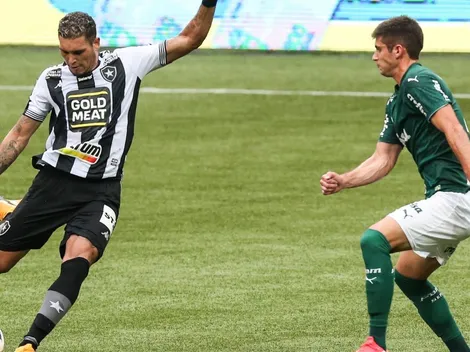 Kuscevic suma minutos en empate de Palmeiras frente a Botafogo