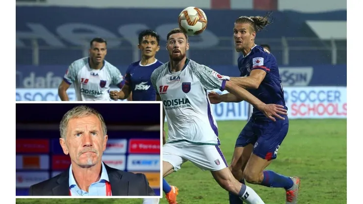 El club de la superliga india no dudó en despedir al DT al otro día del incidente.