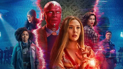 Elizabeth Olsen y Paul Bettany en "Wandavision".