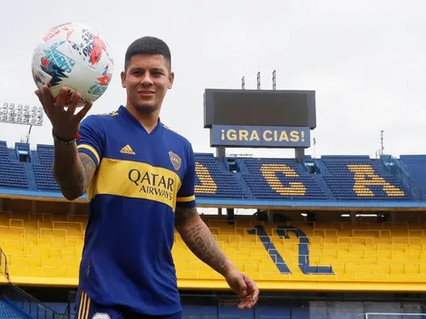 Rojo es presentado en Boca: "Es el más grande de Argentina"