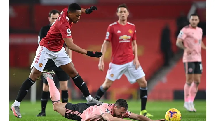 Anthony Martial denunció insultos y amenazas de índole racistas.
