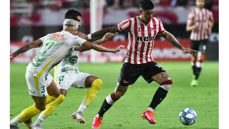 Marcos Rojo disputó pocos partidos con Estudiantes en 2020.