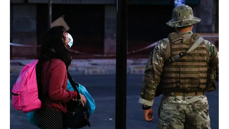 Toque de queda en Chile