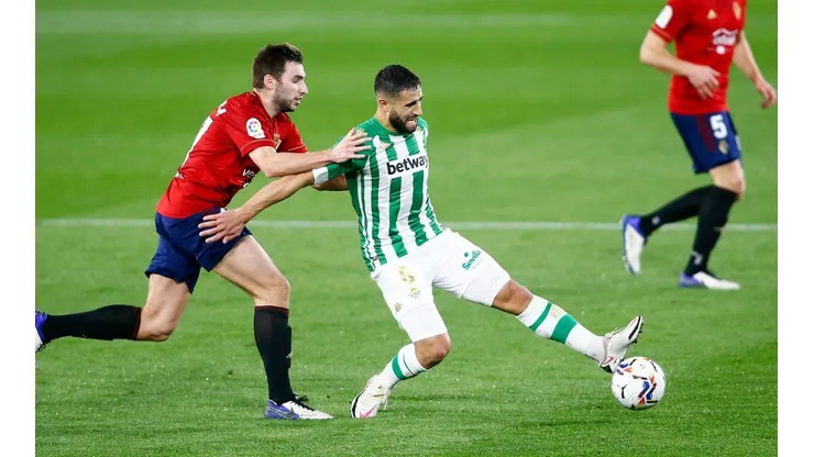 Betis se impuso en un complicado partido a Osasuna.